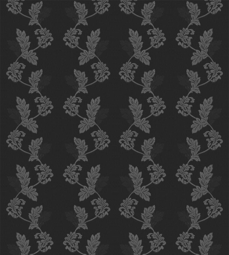 Papel de Parede Madrid em Tons de Cinza e Detalhes em Flores