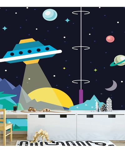 Papel de Parede Fotomural Nave Espacial Papel de Parede Fotomural Nave Espacial