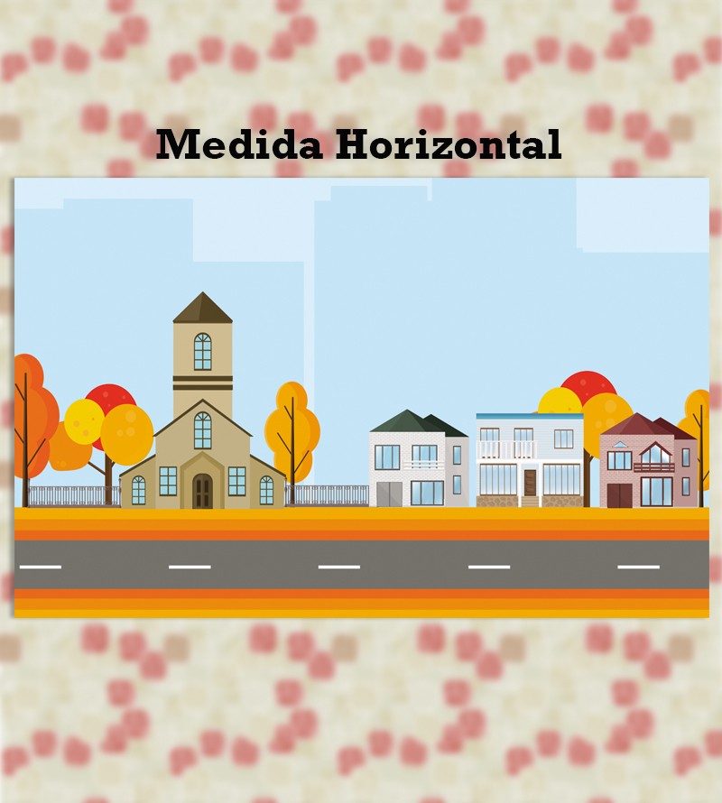 Papel de Parede Fotomural Cidade Estrada