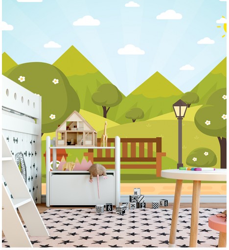 Papel de Parede Fotomural Parque