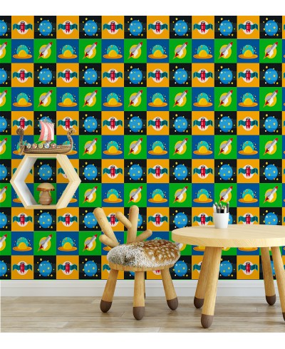 Papel de Parede Fotomural Space Papel de Parede Fotomural Space