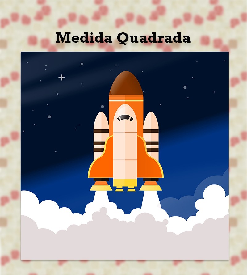 Papel de Parede Fotomural Infantil Foguetinho