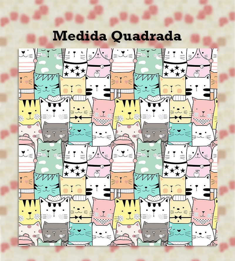Papel de Parede Fotomural Gatinhos Fofos