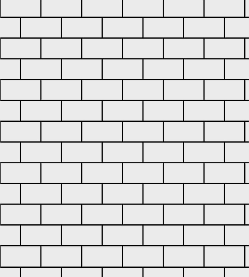 Papel de Parede Pedras Tijolos Brancos e Riscos em Preto